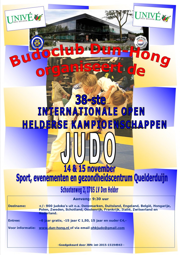 Open Helderse Judo Kampioenschappen (OHK) 2015